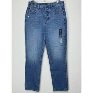 J.Crew Jeans Womens 27T High Rise Straight Blue Premium Edition Pockets NWT